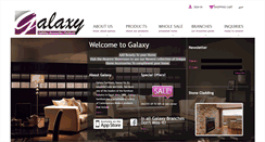 Desktop Screenshot of galaxystores.net